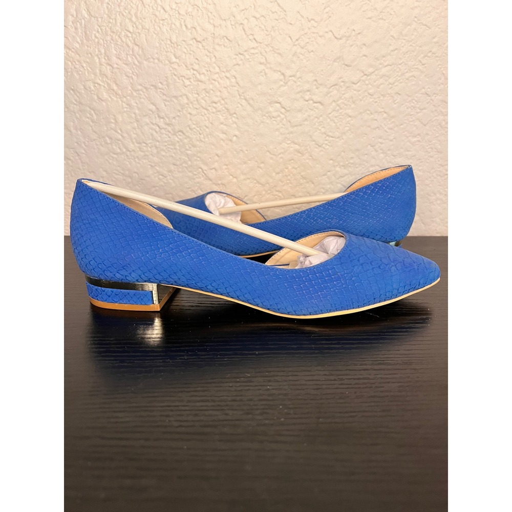Classic Pointed-Toe Blue Women's Pumps